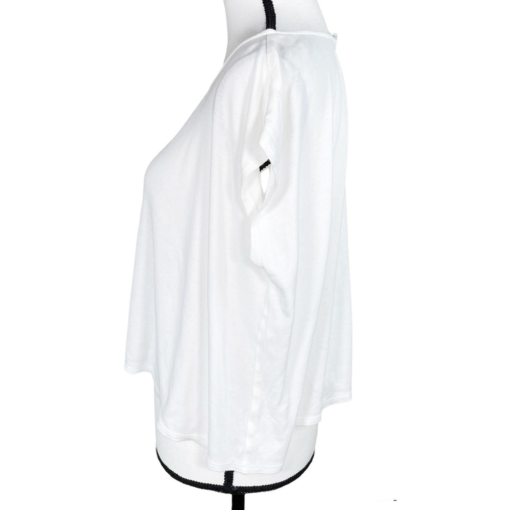 Bcbgeneration White Relaxed Crop Top - image 2